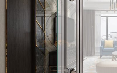 Şüşə qapı qolları